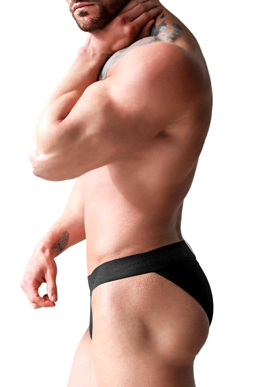 EppureLuca Black Fausto Bikini Brief