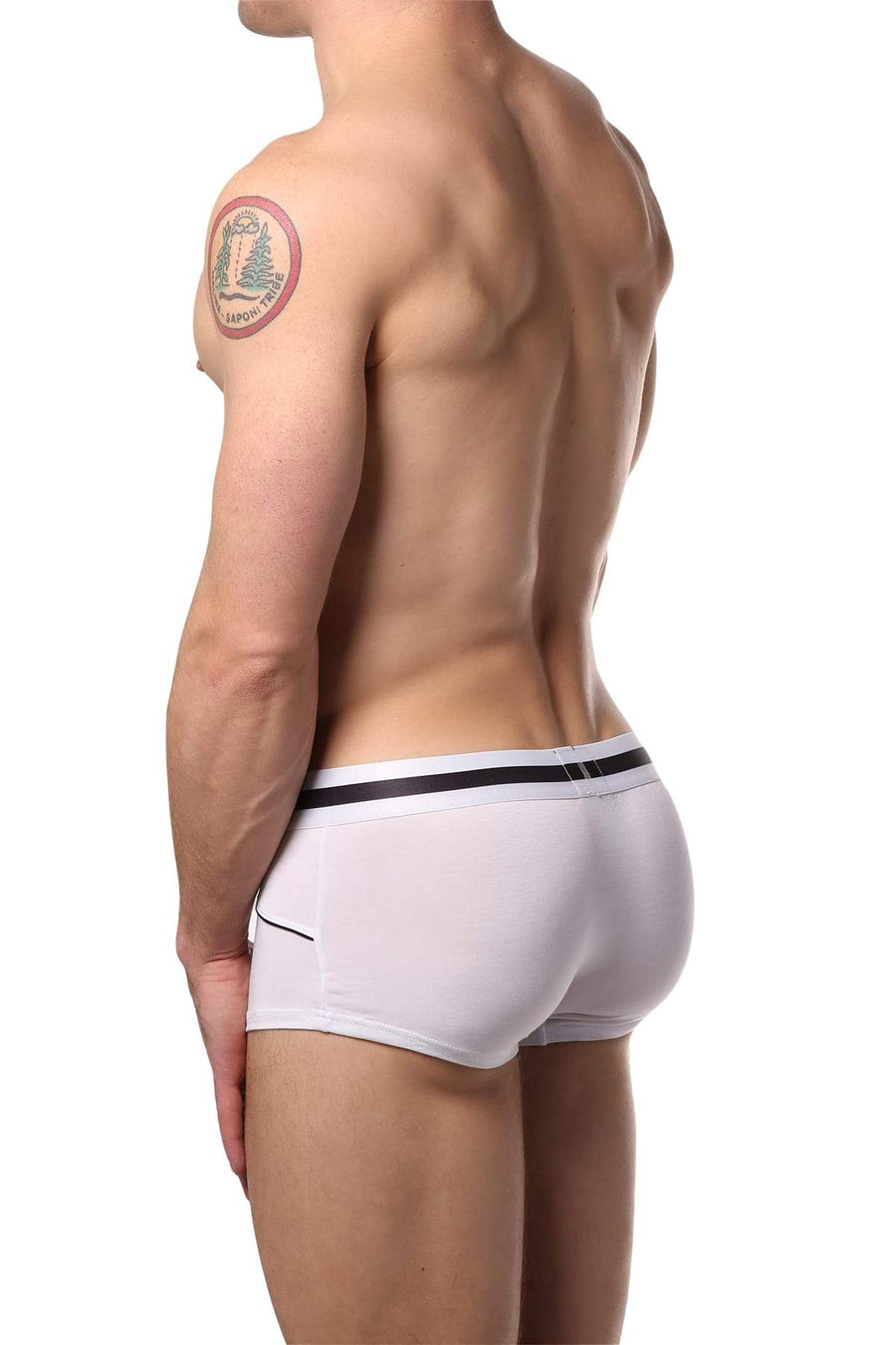 EppureLuca White Francesco Low-Rise Boxer Brief