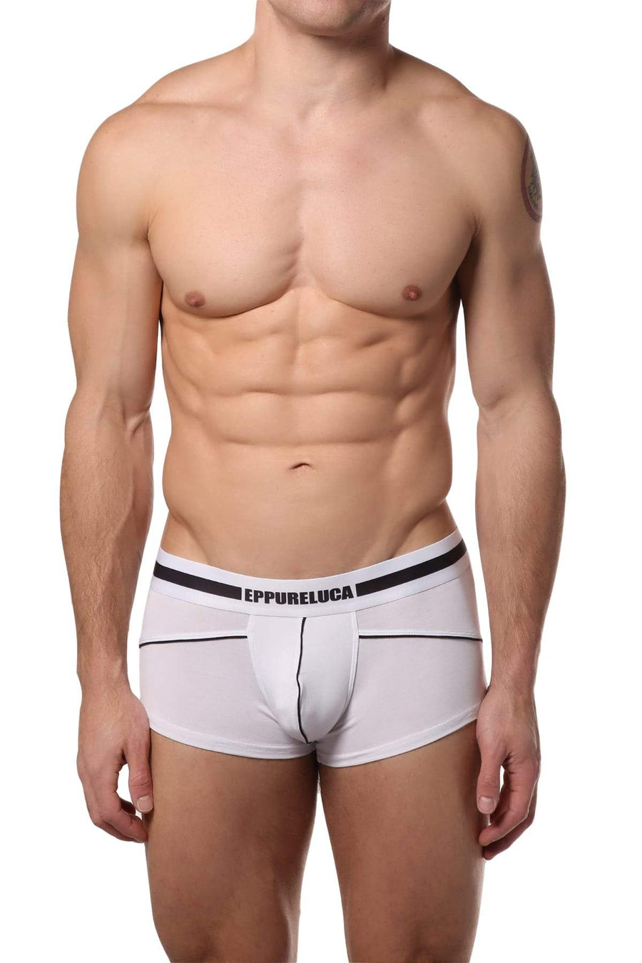 EppureLuca White Francesco Low-Rise Boxer Brief