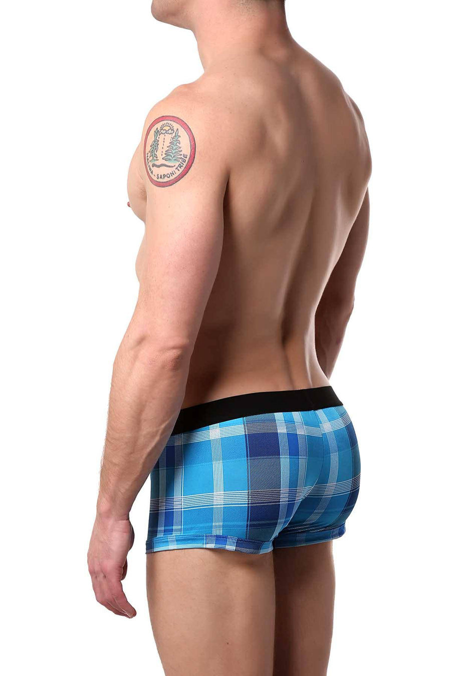 Equipo Blue/Black Plaid/Solid Brazilian Trunk 2-Pack