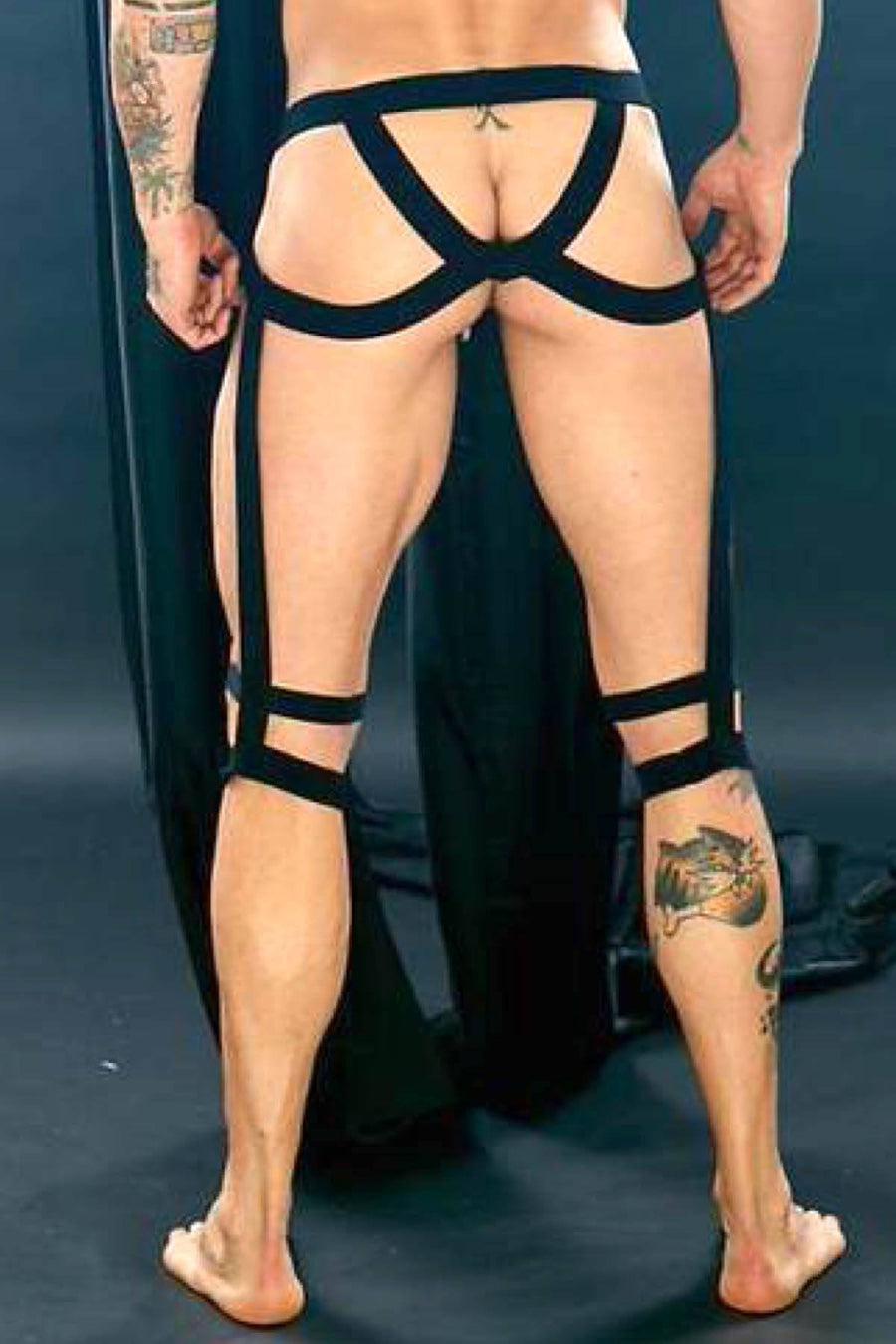 Extreme Collection Black Dungeon Leg Harness