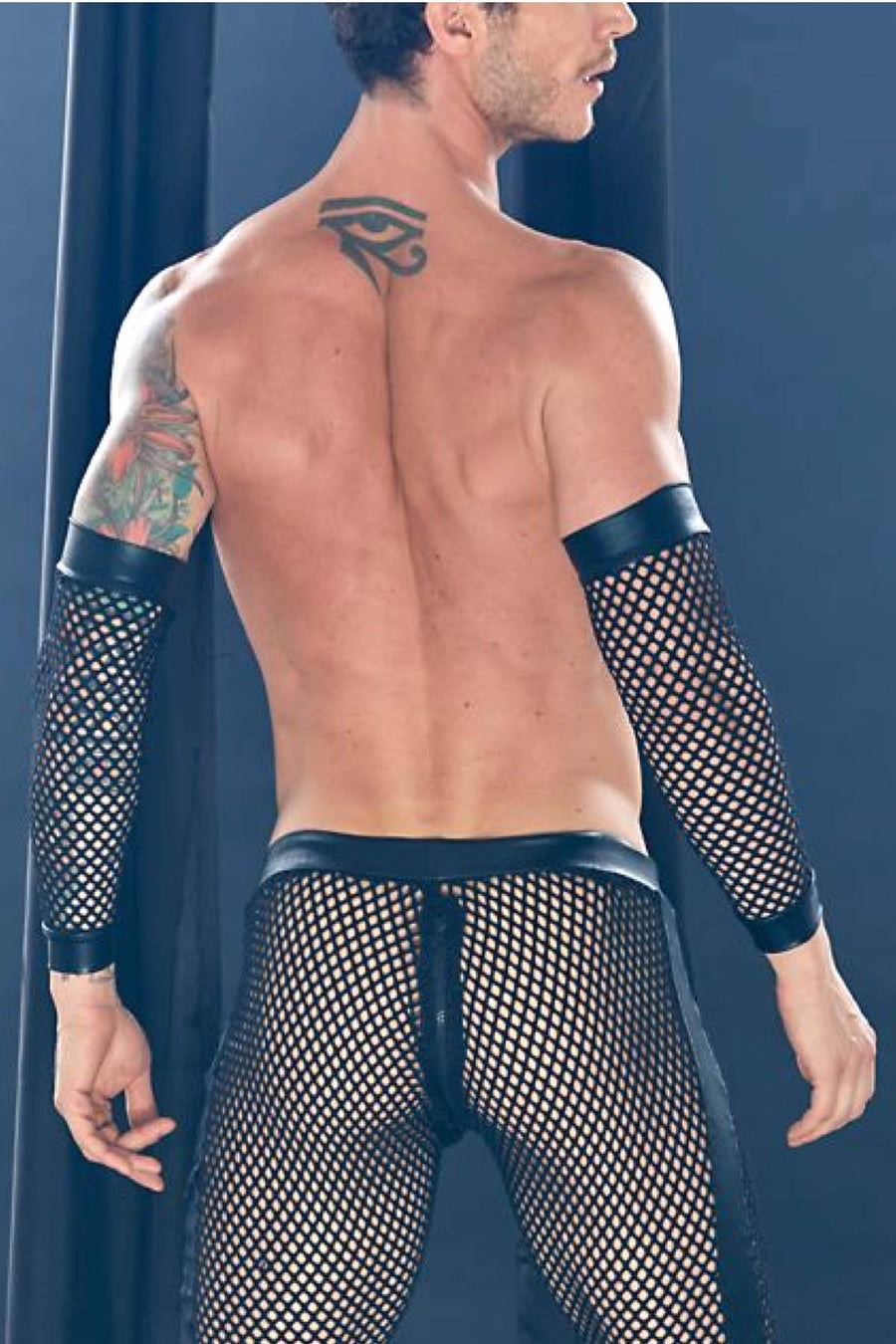 Extreme Collection Black Mesh Dungeon Forearm Sleeves