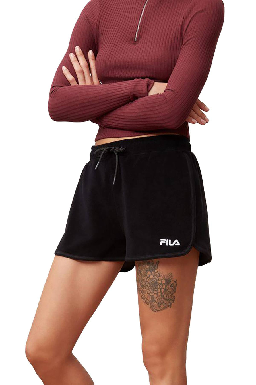 FILA Black Follie Terry Short