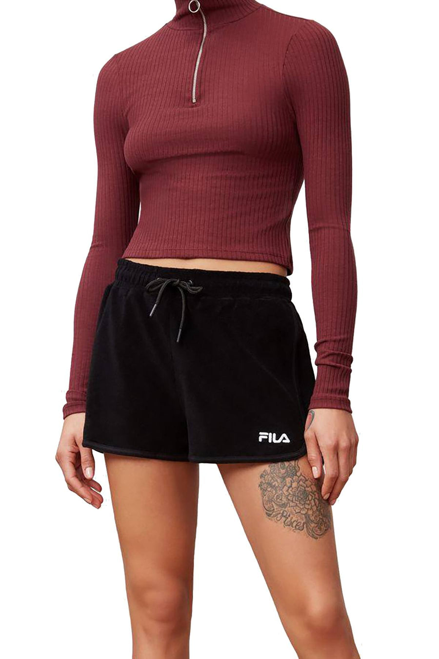 FILA Black Follie Terry Short