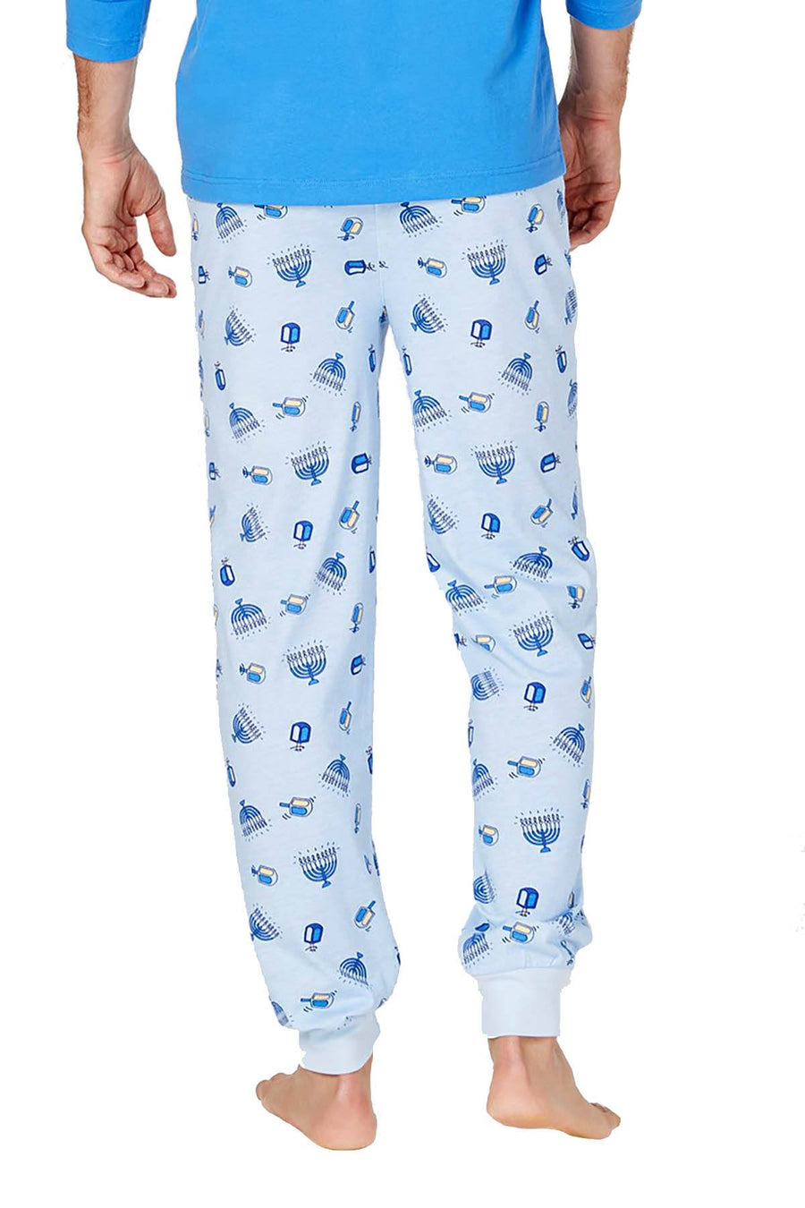 Family PJs Men Hanukkah/Dreidel Jogger Pajama Pant