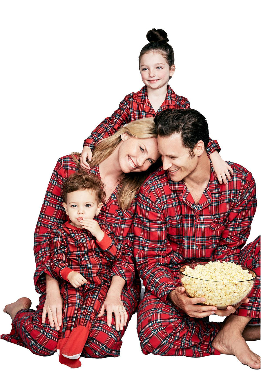 Family PJs Men Holiday Pajama Set in Brinkley Plaid