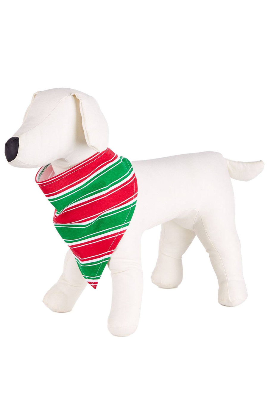Family PJs PET Crushed It Pet Bandana in Holiday Stripe