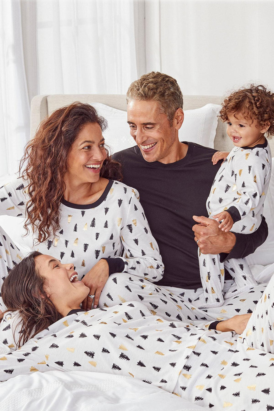 Family PJs PET Holiday Pajamas in Tree Print
