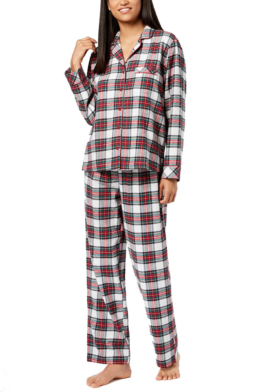 Family PJs Stewart-Plaid 2-Pc Pajama Set