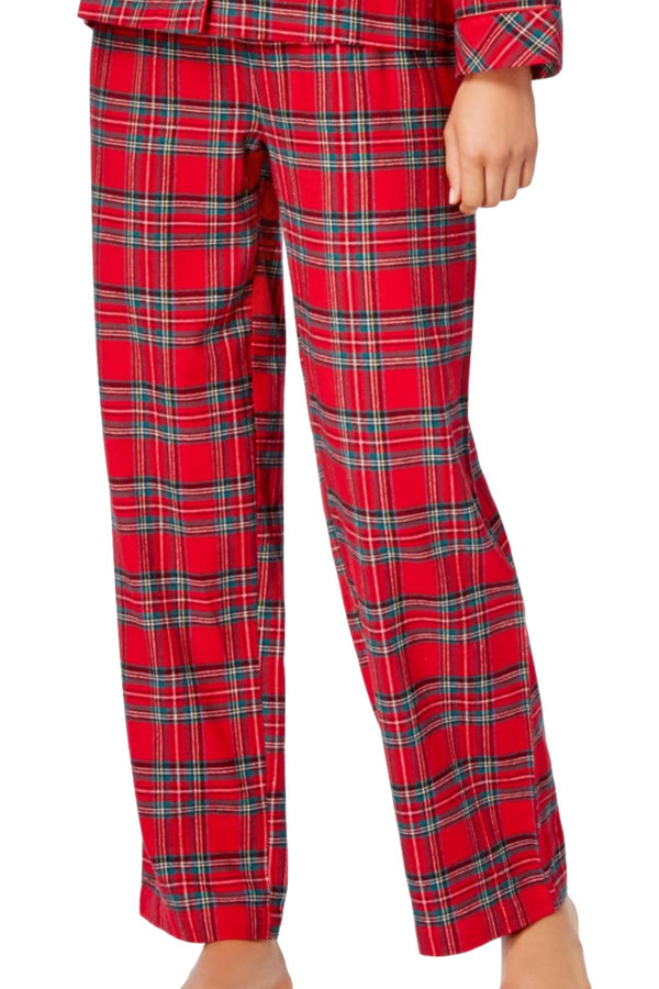 Family Pjs Red/Brinkley-Plaid Pajama Set