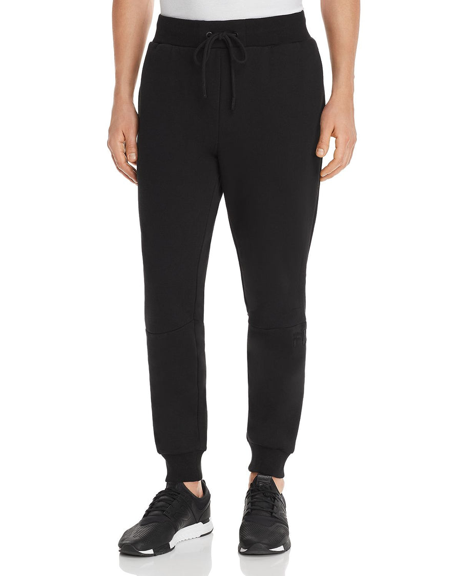 Fila Topher Logo-embroidered Sweatpants Black