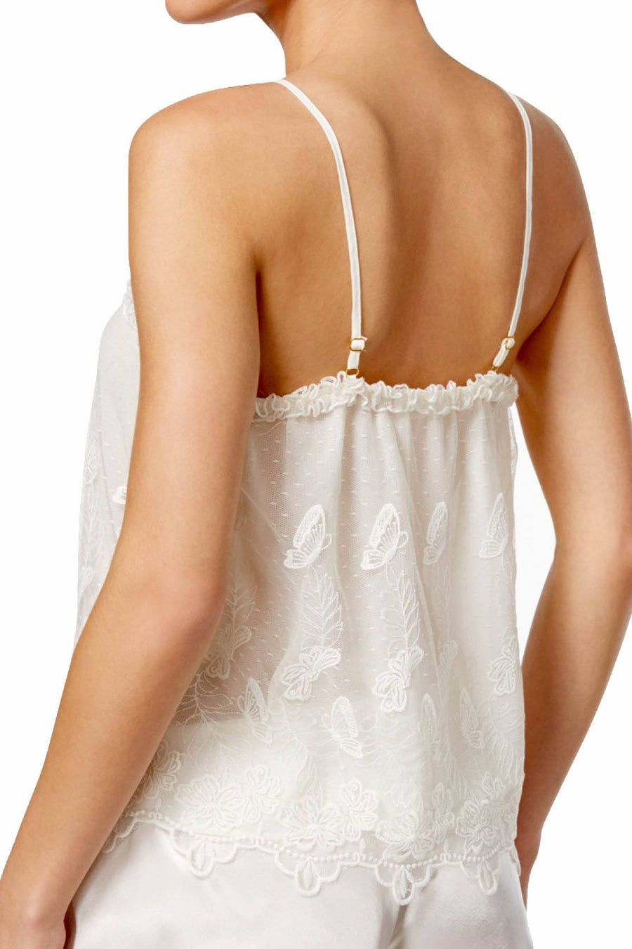 Flora By Flora Nikrooz Ivory Ophelia Embroidered Cami
