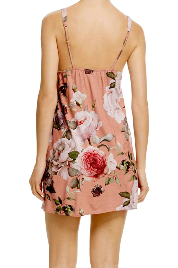 Flora Nikrooz Canyon-Floral Printed Rochelle Chemise