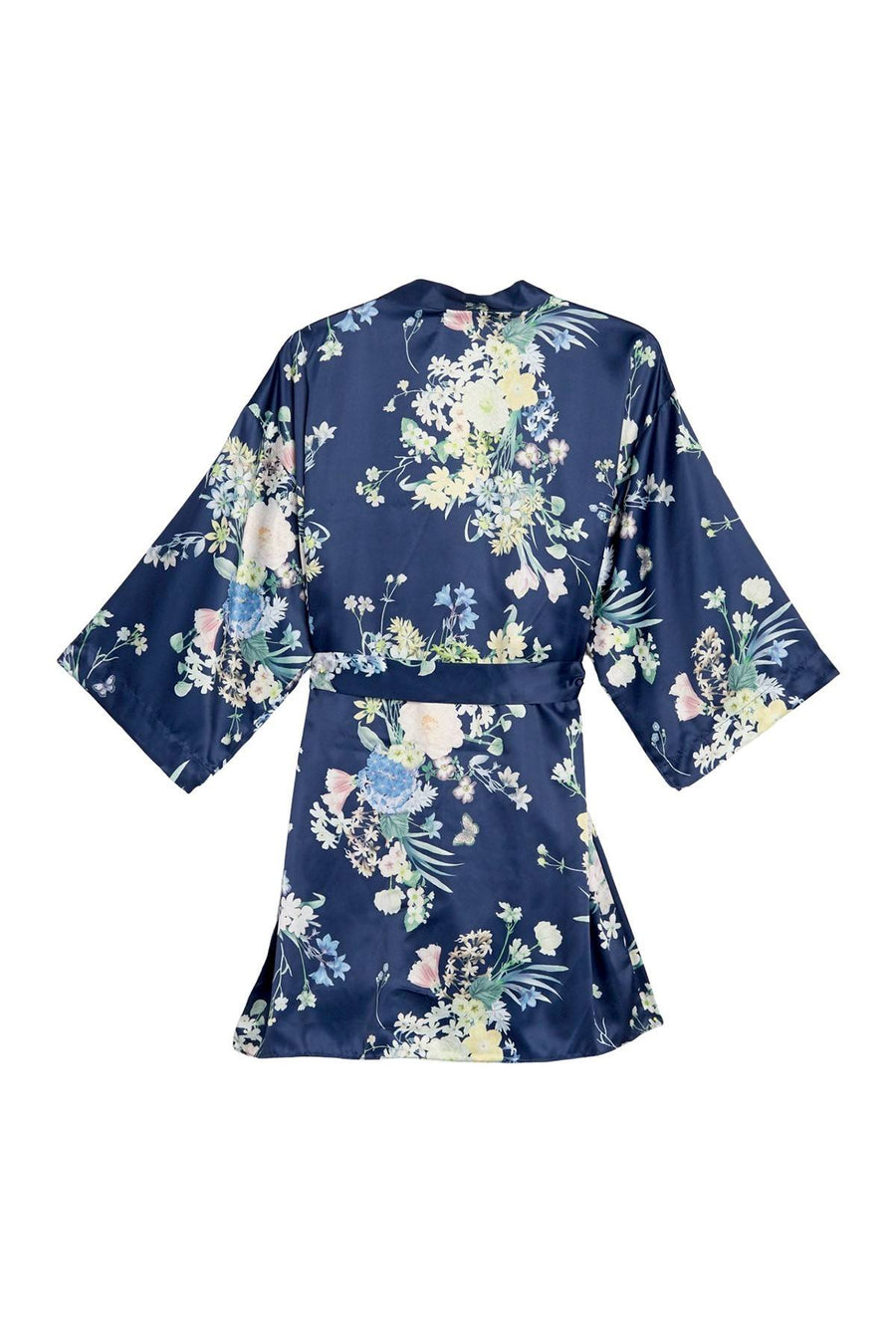 Flora Nikrooz Midnight Petra Kimono Wrap Robe