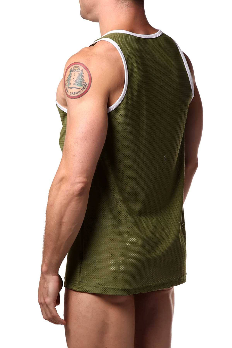 FlyBoy Army Green Tank Top