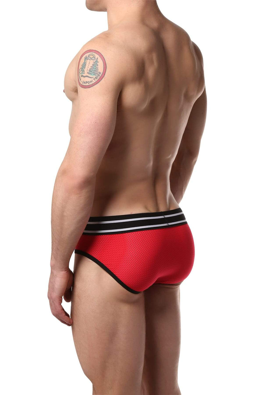 FlyBoy Sport Red Brief