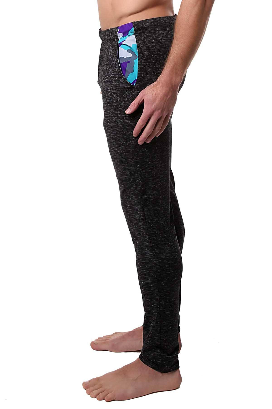 Freedom Reigns Black/Grey/Aqua-Camo Jogger Pant