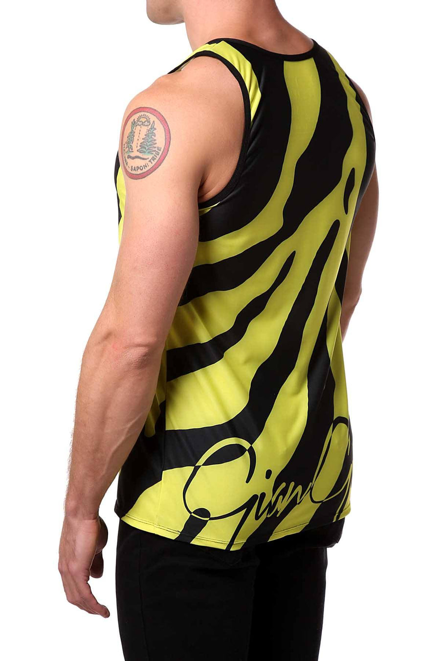 Gian Gianni Neon Safari Tank Top