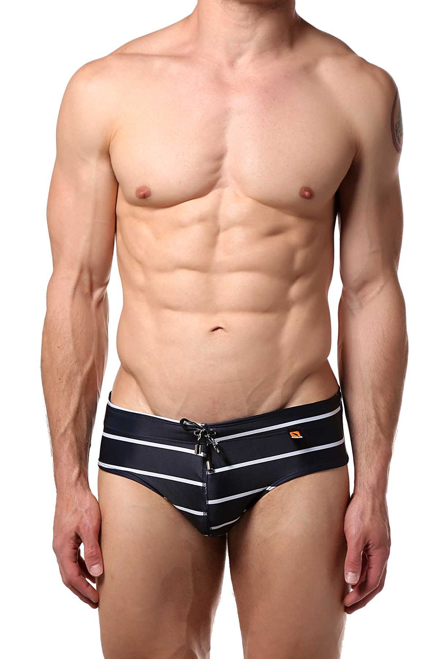 Gigo Black Sailor Swim Brief