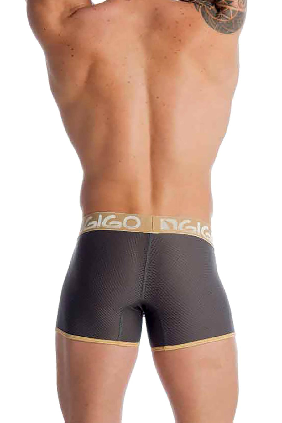 Gigo Grey Capriati Long Boxer Brief