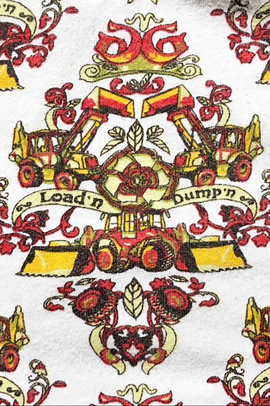 Ginch Gonch Red/White Tire Rider Boybrief