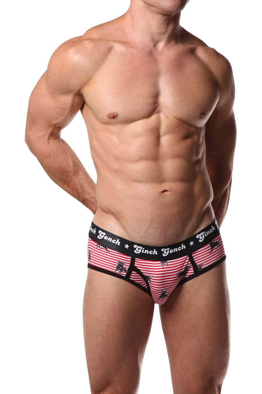 Ginch Gonch Wild-Bulls Low-Rise Brief