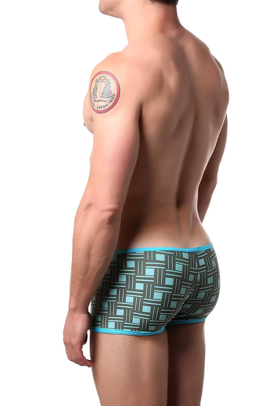 Go Softwear Aqua Geo V-Front Square Cut Swim