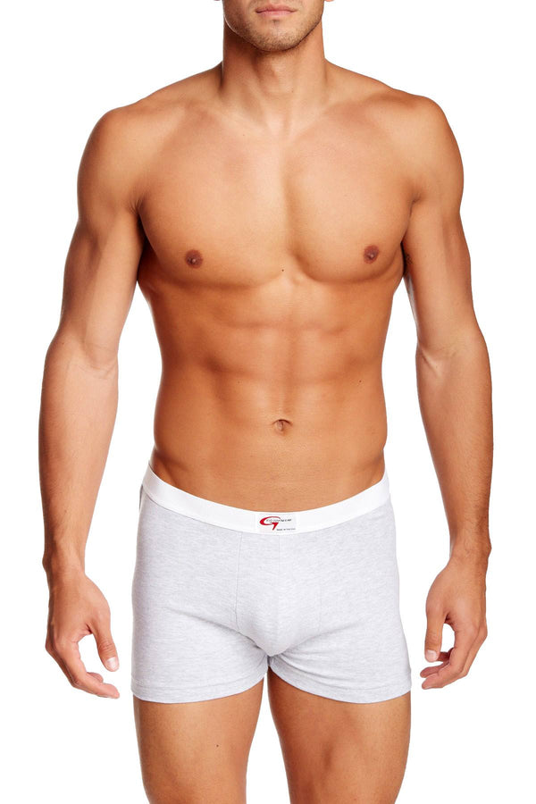 Go Softwear Ash-Grey Padded-Rear Boxer Brief
