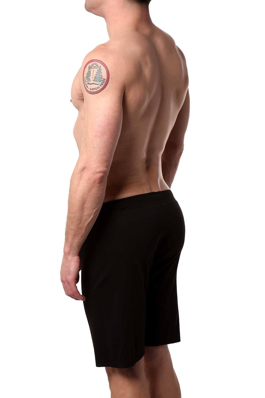 Go Softwear Black 16-Inch Cut-Off Short