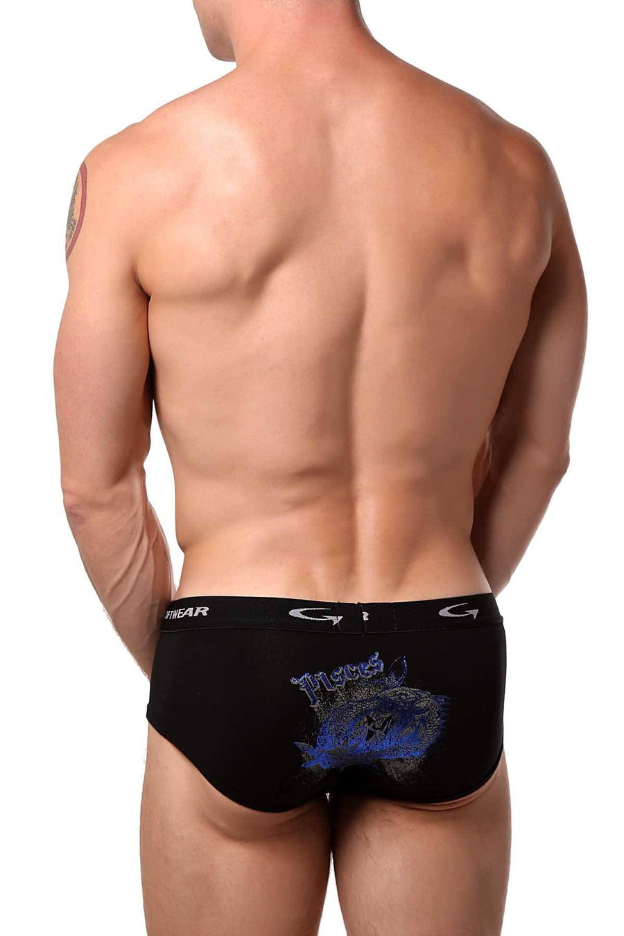 Go Softwear Black/Blue Pisces Boy Brief