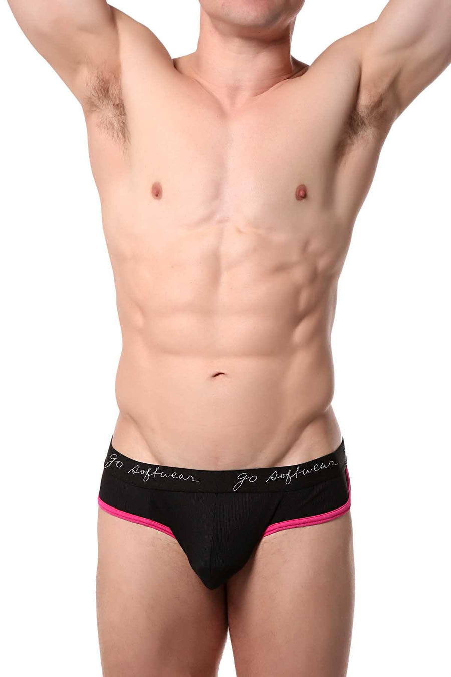 Go Softwear Black/Fuchsia POP Midnight Athletic Brief