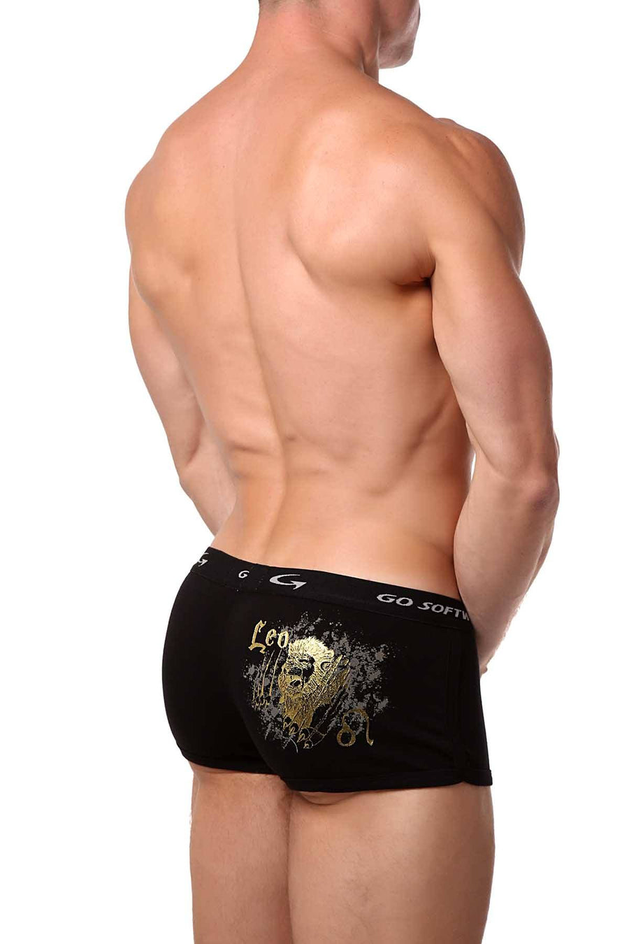 Go Softwear Black/Gold Leo Retro Short