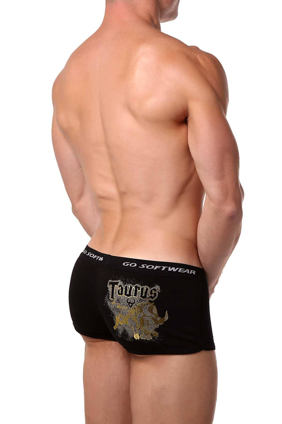 Go Softwear Black/Gold Taurus Retro Short