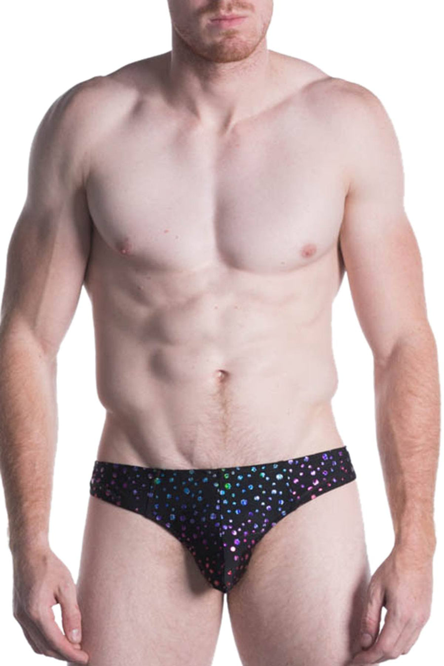 Go Softwear Black Hologram Swim Thong