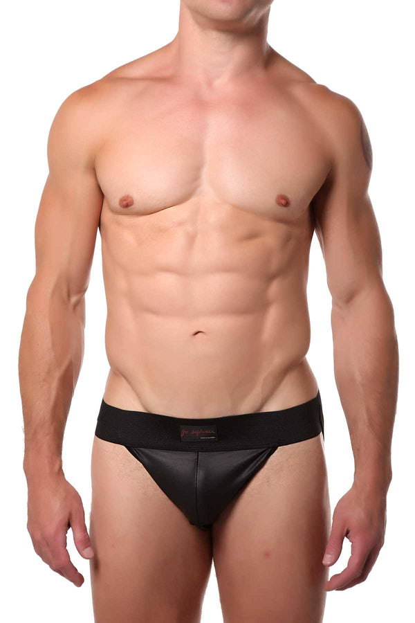 Go Softwear Black P-Leather Noir Jock