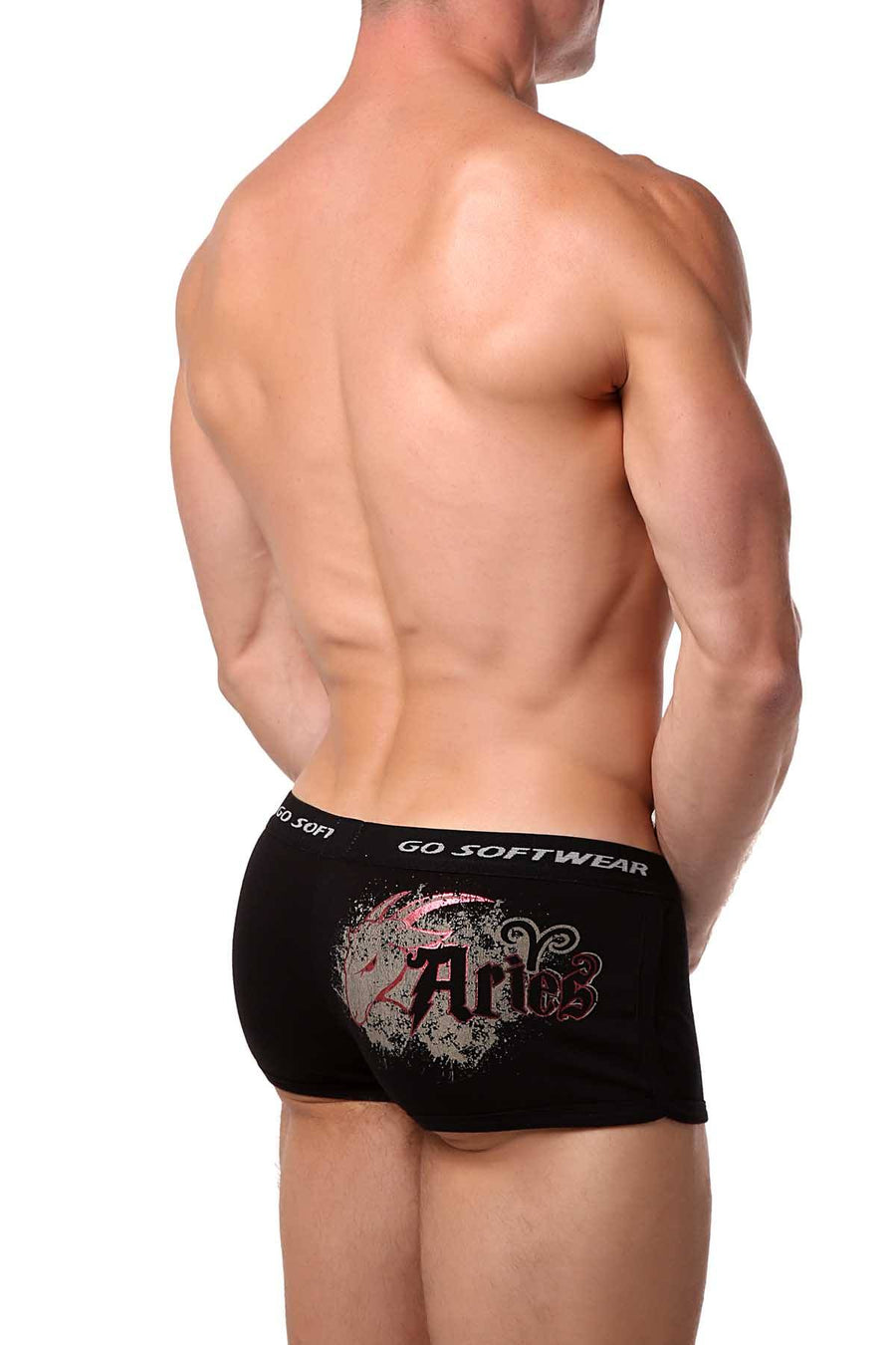 Go Softwear Black/Red Aries Retro Short