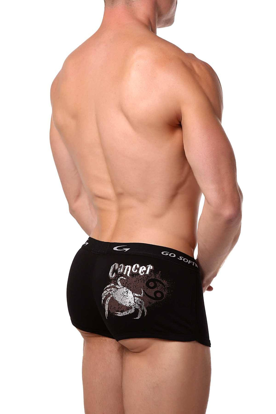 Go Softwear Black/Silver Cancer Retro Short