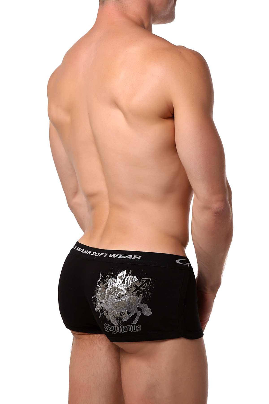 Go Softwear Black/Silver Sagittarius Retro Short