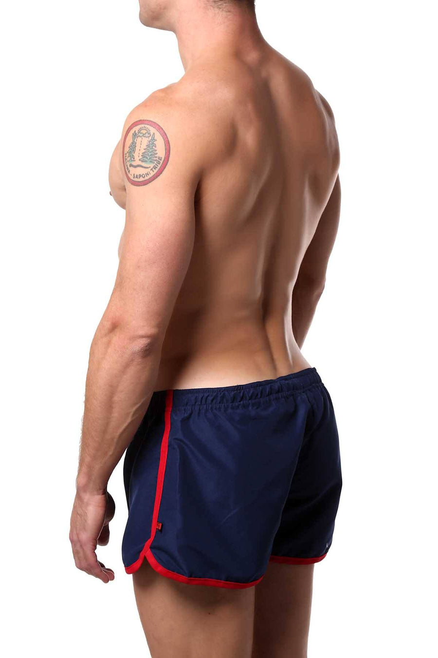 Go Softwear Navy/Red Surfrider Swim Short