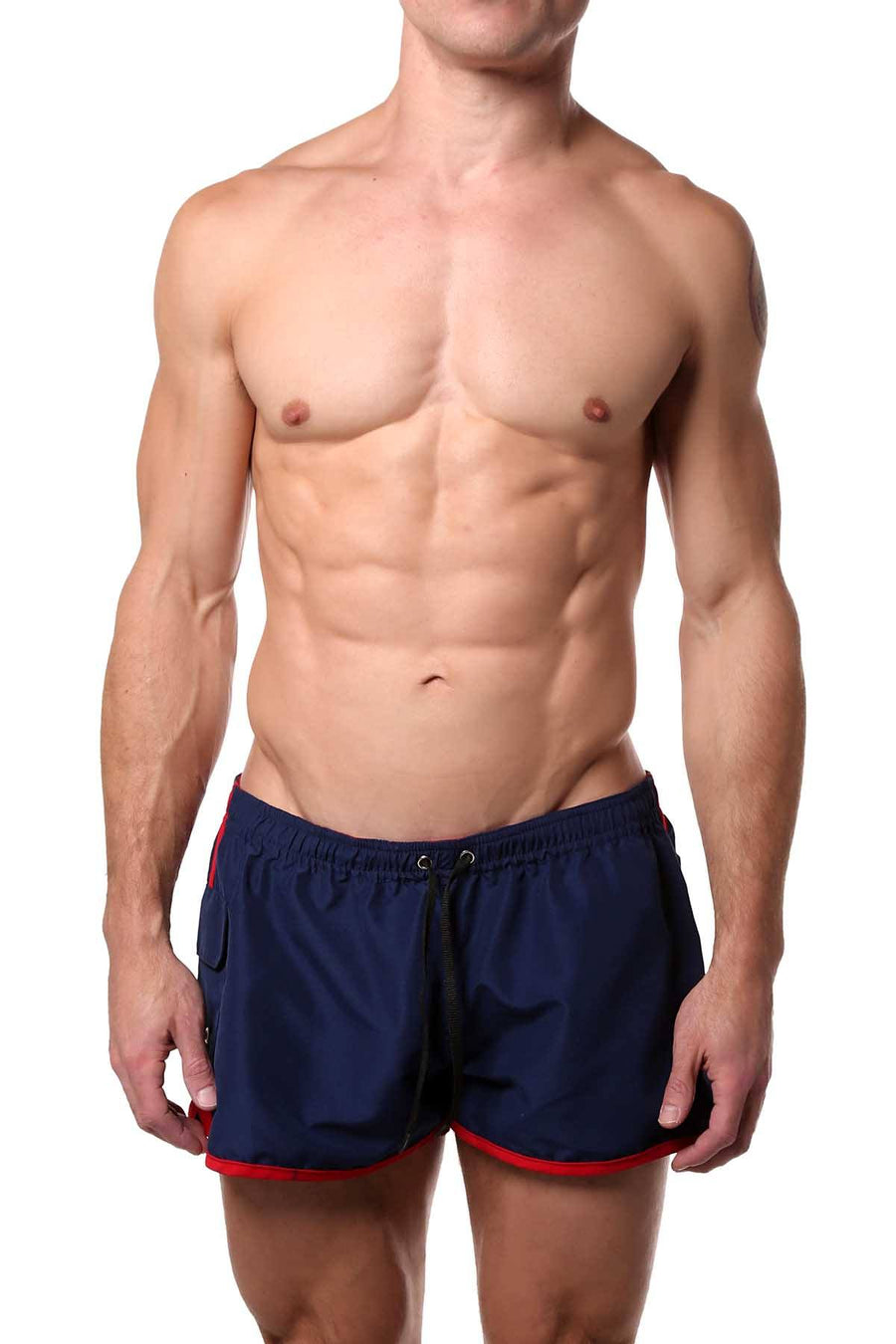 Go Softwear Navy/Red Surfrider Swim Short