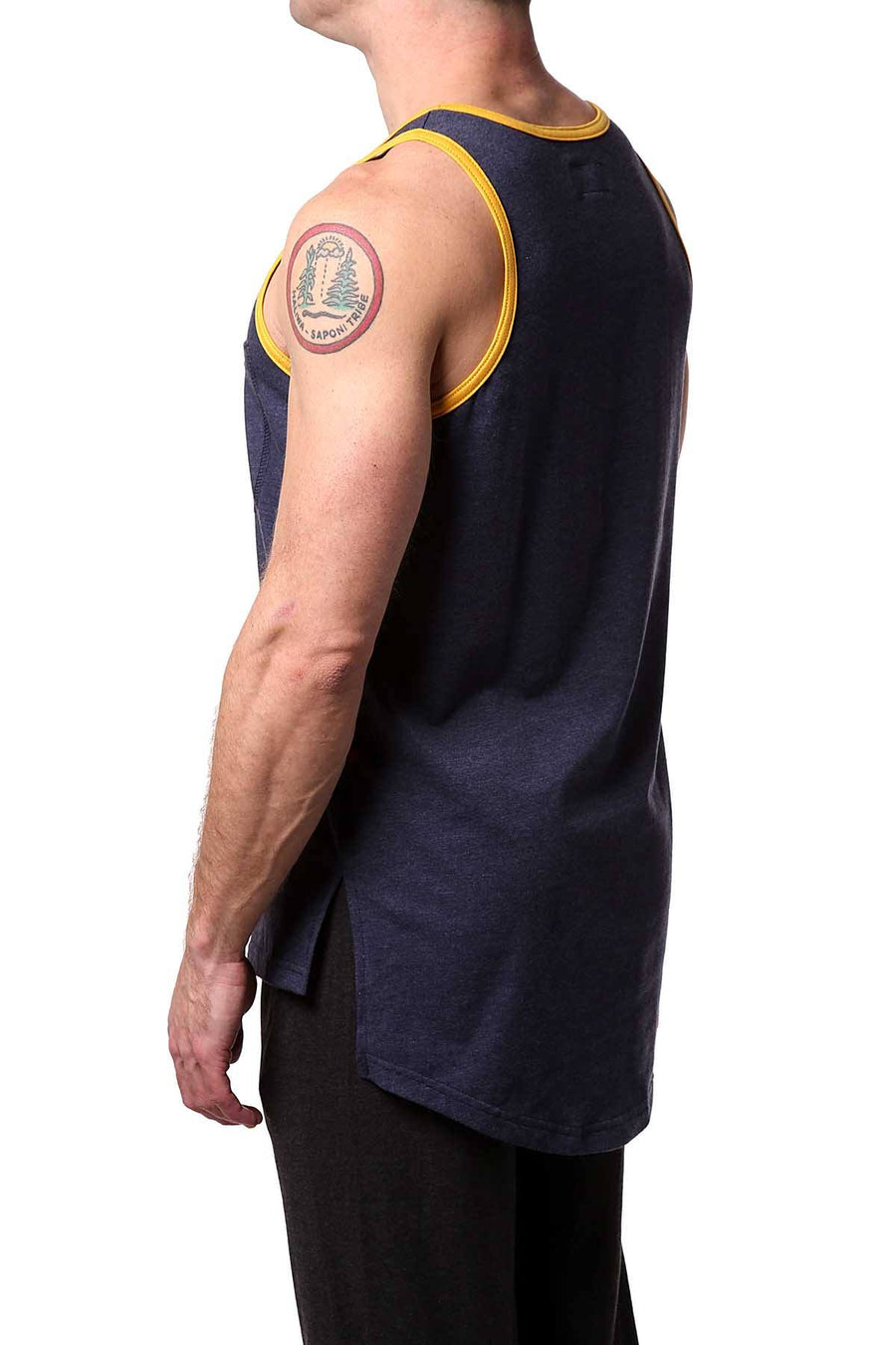 Go Softwear Navy/Yellow Zenith Mod Tank