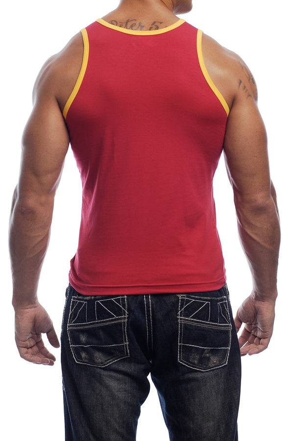 Go Softwear Red/Gold Cal. Classic Tank Top