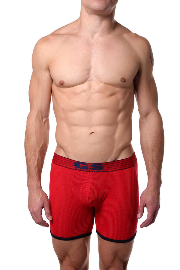 Go Softwear Red/Navy Pop Volt Reveal Boxer-Jock