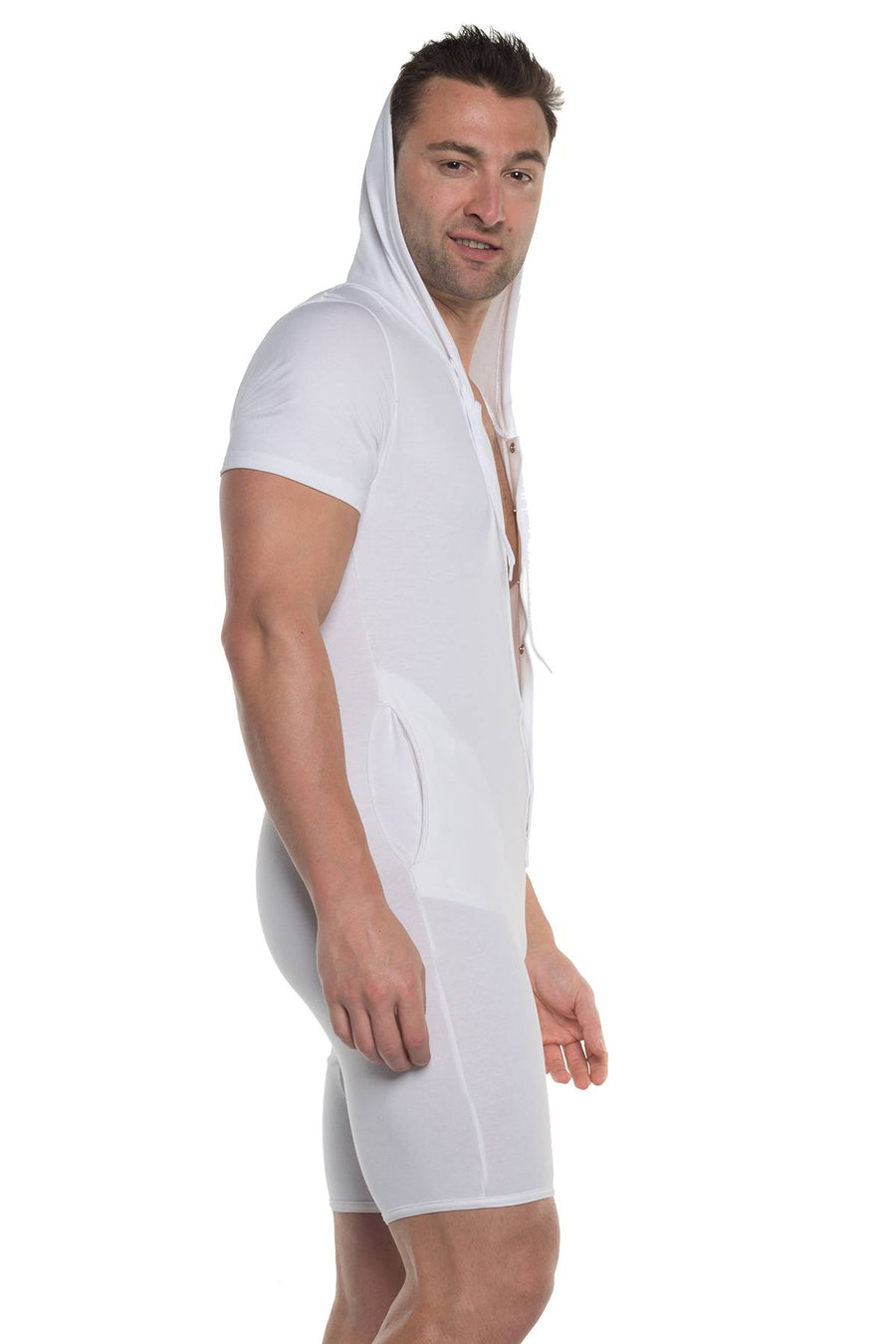 Go Softwear White Havana Hoodie Onesie