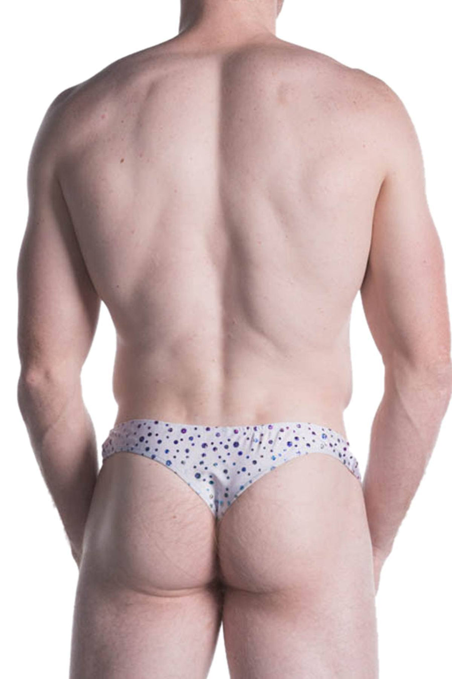 Go Softwear White Hologram Swim Thong