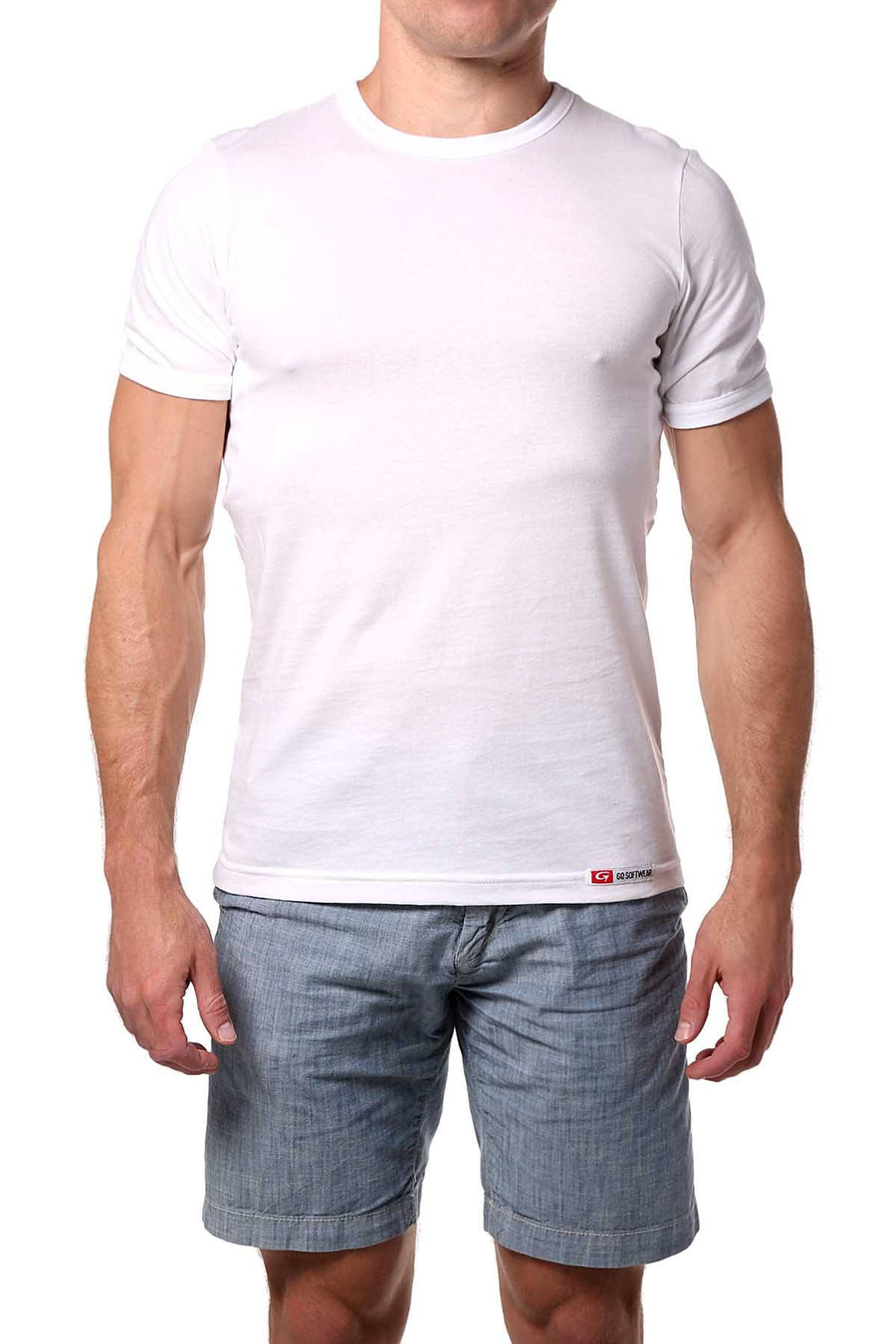 Go Softwear White No-Sweat Tee