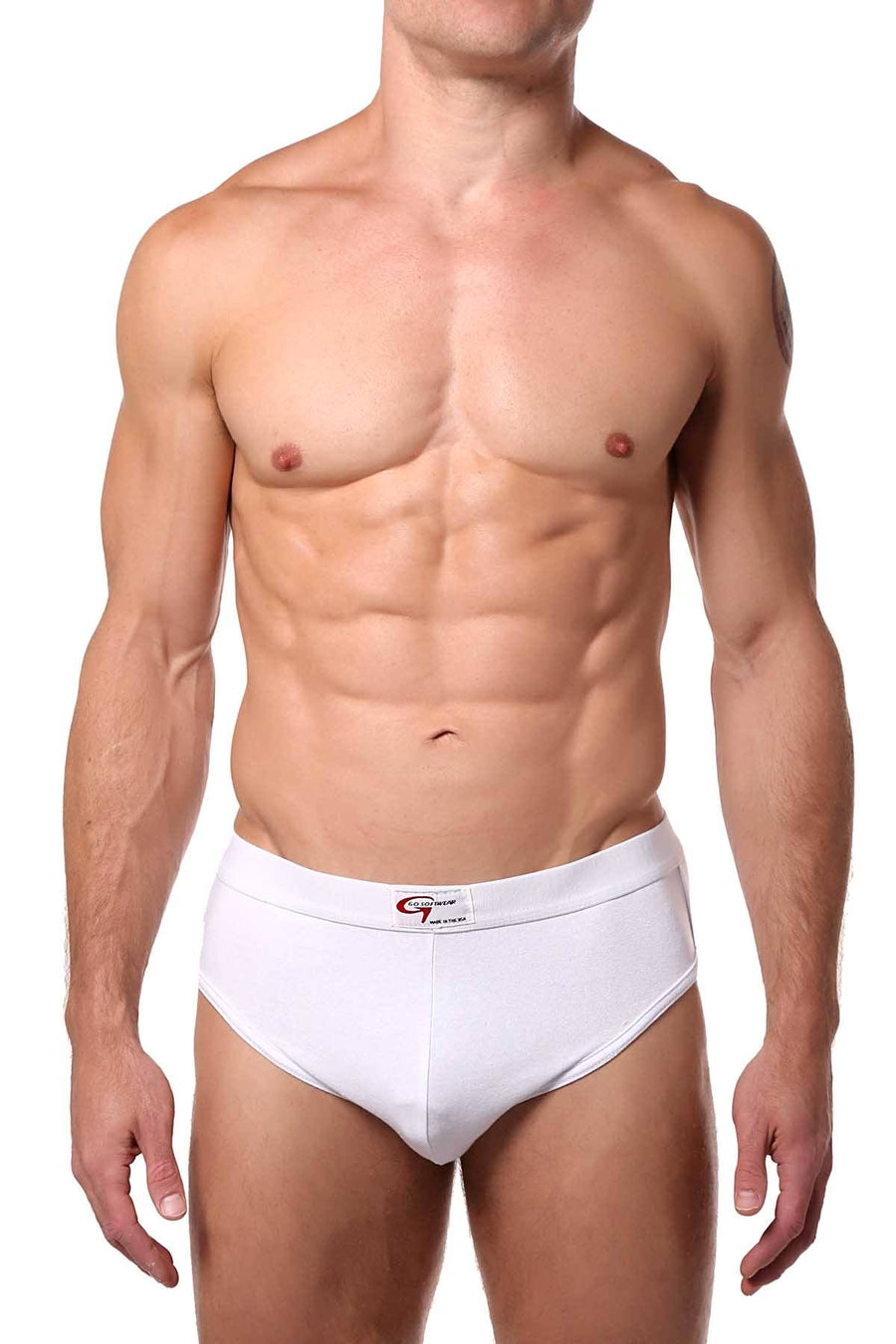 Go Softwear White Padded-Rear Brief