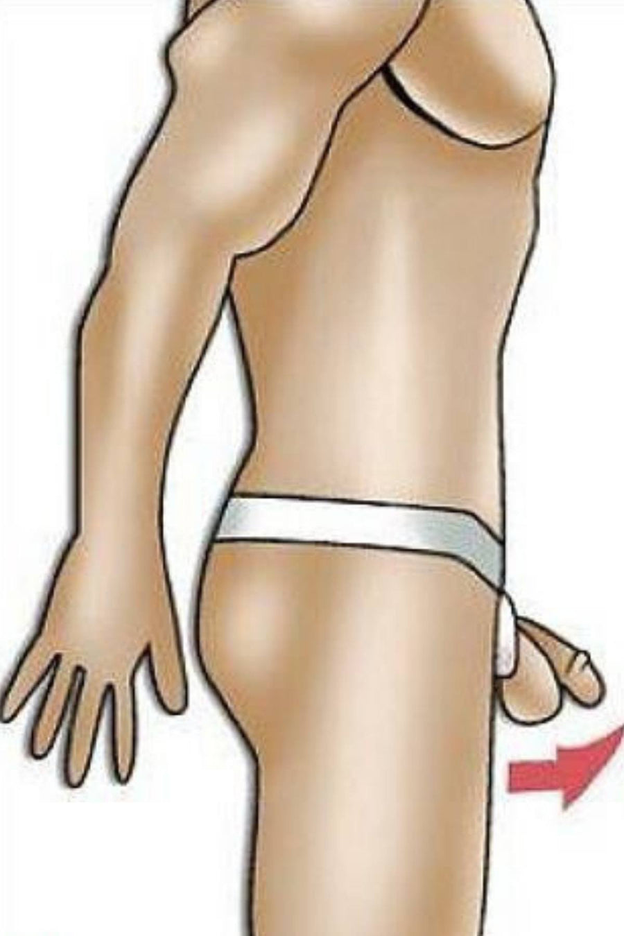 Go Softwear White Pouch-Lifter