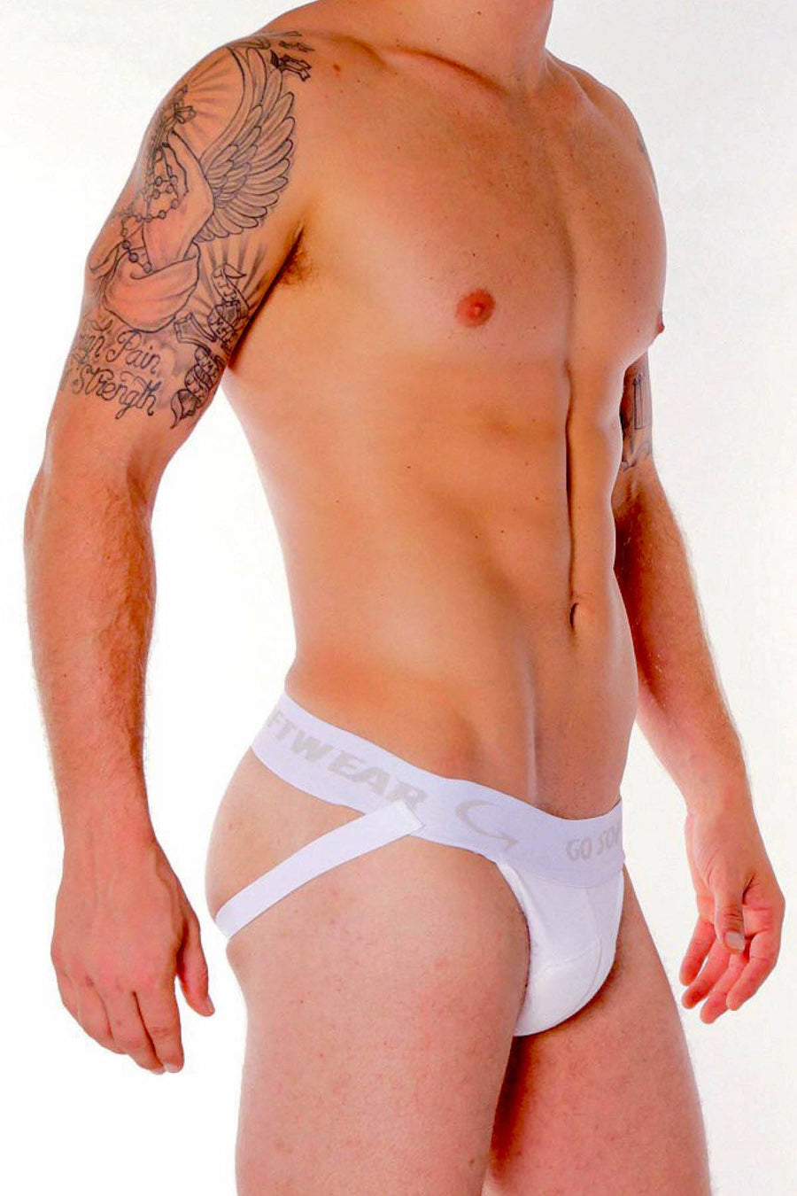 Go Softwear White Super Padded Jock