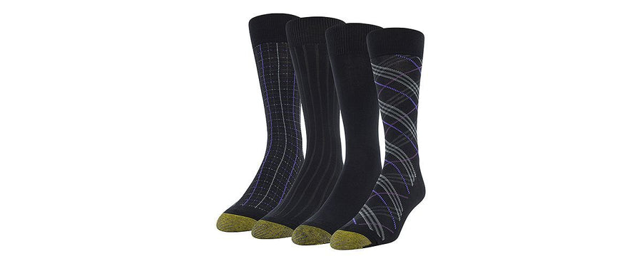 Gold Toe 4-pk. Socks Black Multi